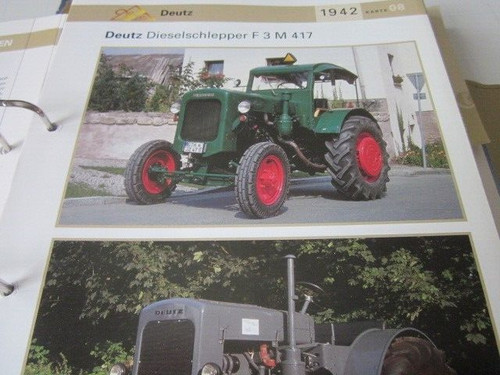 Traktor deutz m 417 - deutz, f